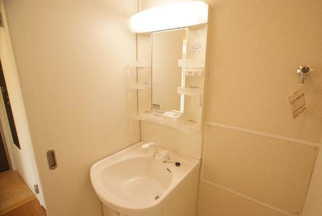 ビアンキの洗面所