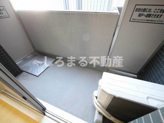 ISM谷町六丁目（旧プライムアーバン安堂寺）のバルコニー
