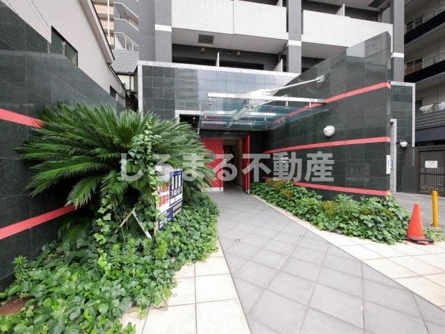 ISM谷町六丁目（旧プライムアーバン安堂寺）のエントランス