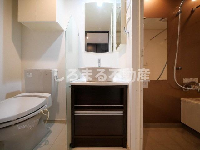 ISM谷町六丁目（旧プライムアーバン安堂寺）の洗面所