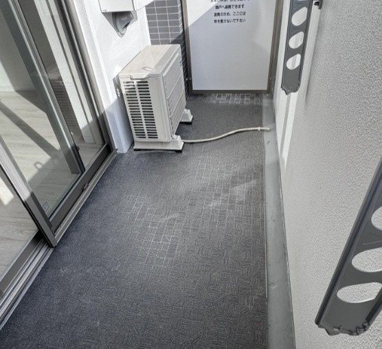 ｱﾋﾞｰｽﾀｼﾞｵのバルコニー