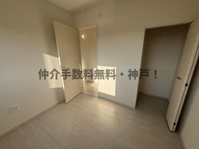 【洋室】 | 神戸市西区桜が丘西町3丁目　新築戸建　仲介手数料無料！ | きれいな洋室です