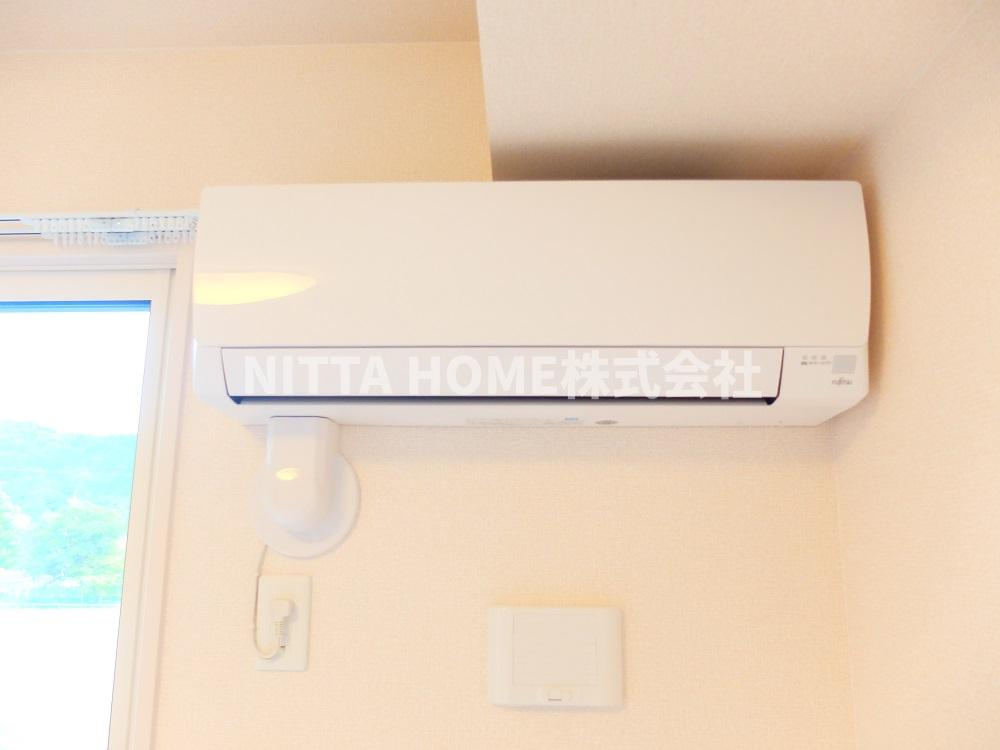 Y’s court 横田の設備|エアコン設備付き( ^^)