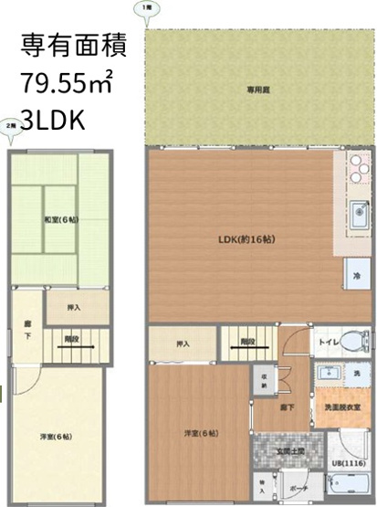 【間取り】 | 入船中央エステート