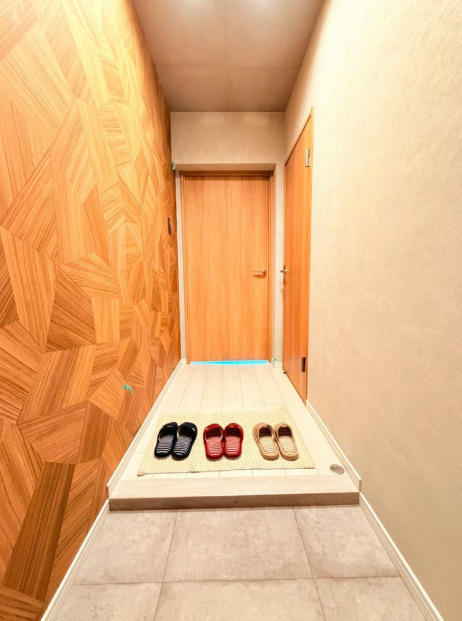 プランタンビルの玄関