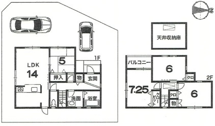 【間取り】 | K22096-柊野