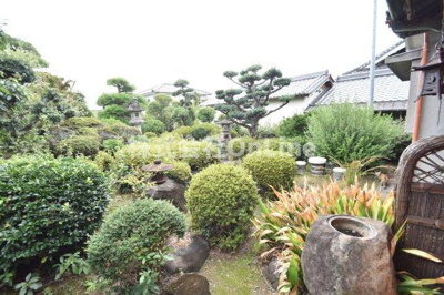 【庭】 | 楽音寺古民家戸建賃貸