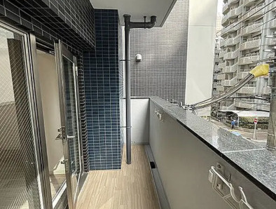 プレサンス立売堀ベルヴィルのバルコニー