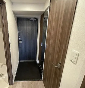 プレサンス立売堀ベルヴィルの玄関