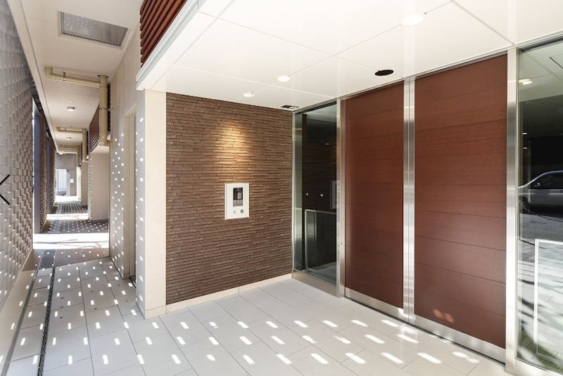 ザ・パークハビオ天満橋のエントランス