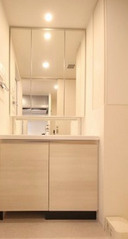 ザ・パークハビオ天満橋の洗面所