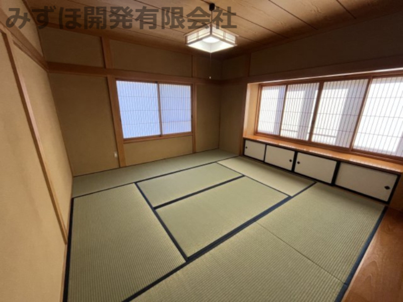 西村山郡河北町谷地字所岡2-18-4の和室|1階の北東角の和室です。