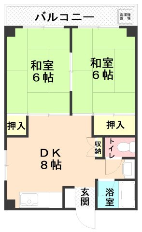 【間取り】 | 第二南マンション