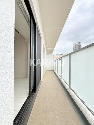 Vesta京町堀のバルコニー