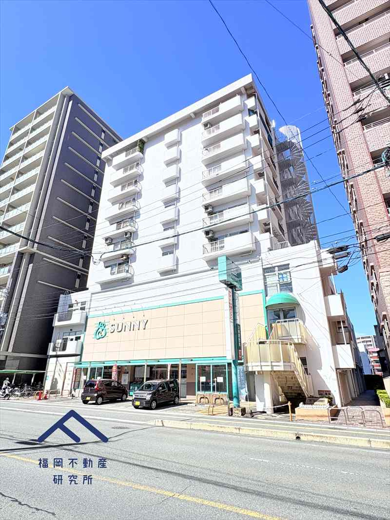 春日原パークマンションの外観