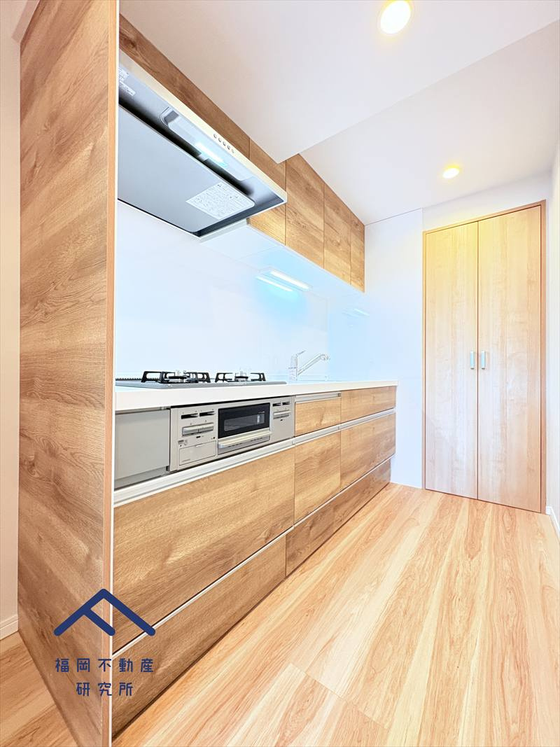 春日原パークマンションのキッチン