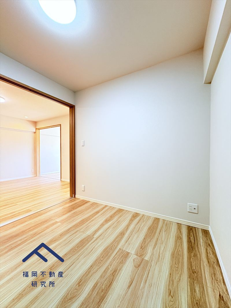 春日原パークマンションの洋室