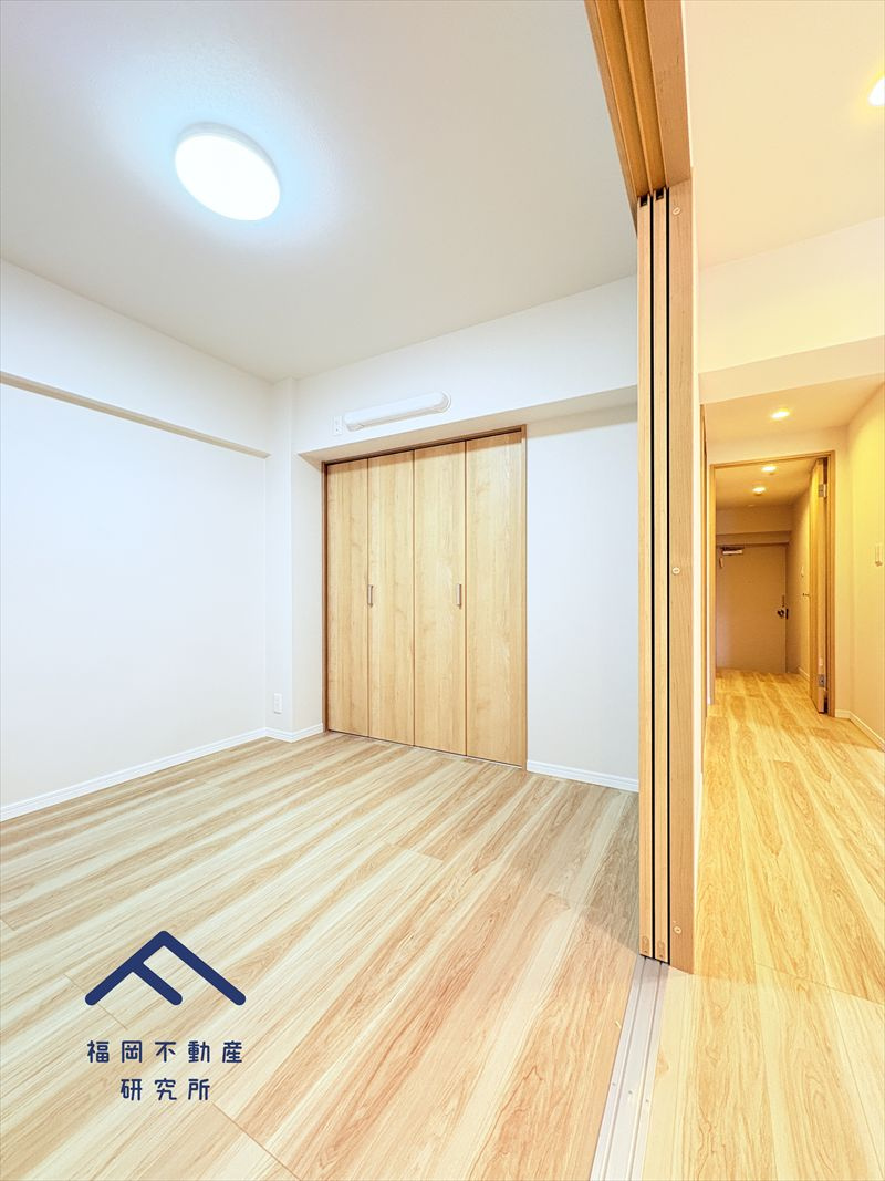 春日原パークマンションの洋室