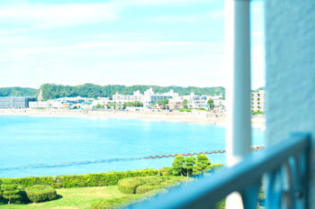 海見え！「逗子桜山ニューライフA棟」4階　富士山・江ノ島・逗子海岸を臨むの画像