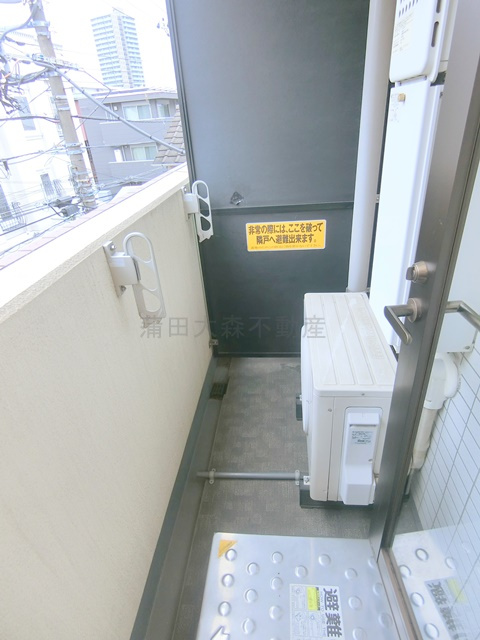 Amavel大森のバルコニー|物干し金具付きバルコニー