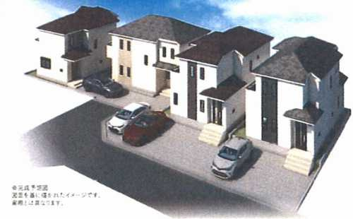 平塚市山下１丁目　新築戸建全4棟　B号棟の外観