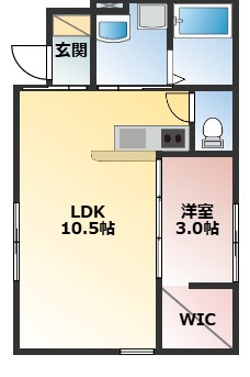 マッティーナ西明石の間取り