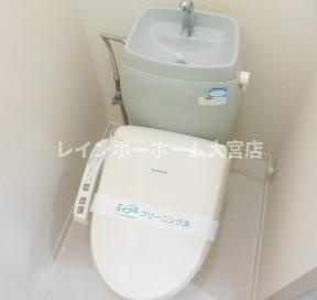 ビーライン日信Bのトイレ