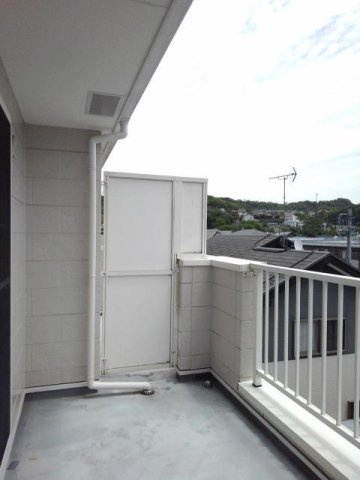 メゾン・アラモードⅠのバルコニー