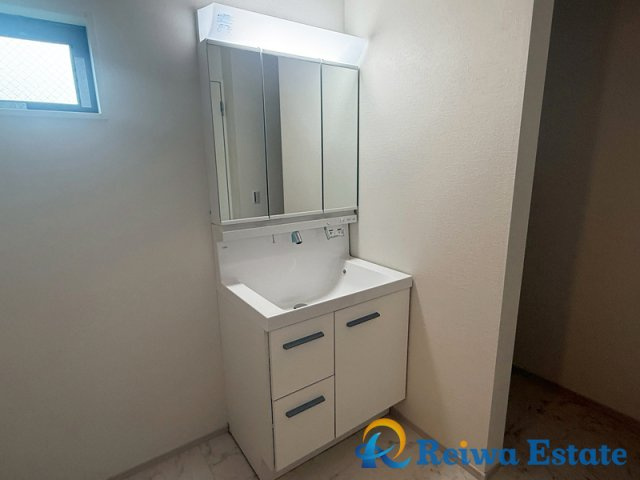 新築戸建　茅ヶ崎市柳島2丁目の独立洗面台