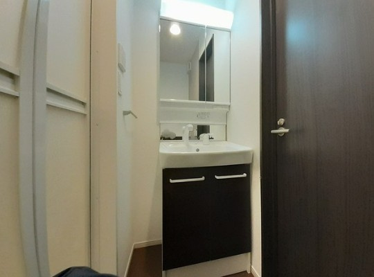 プラシードの独立洗面台