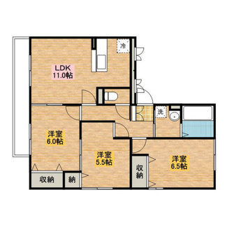 【間取り】 | メゾンドールA