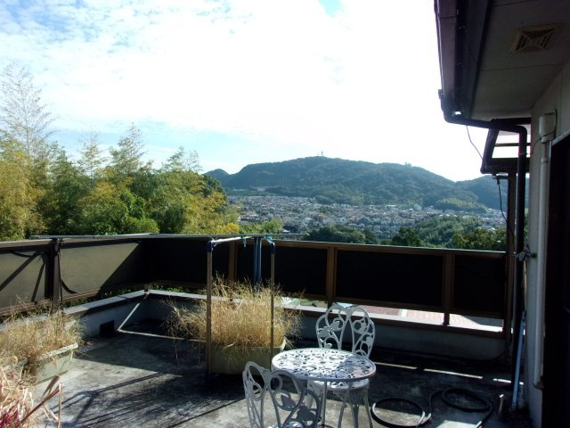 東垂水町字高丸中古戸建の展望|テラスでバーベキューできますよ♪