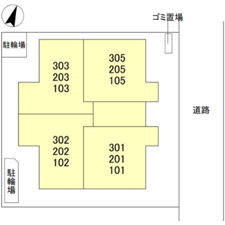 【区画図】 | Noble raffiner北浦和