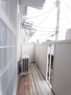 【バルコニー】 | マーヴェラス竹原Ｂ | バルコニーからの眺めを楽しみながら食事をしませんか