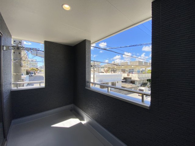 【バルコニー】 | うるま市与那城屋慶名（全3棟） | ※同仕様写真です