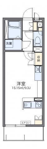 【間取り】 | レオネクストウイロウⅦ | 代表的な間取のため実際の間取とは異なる場合があります