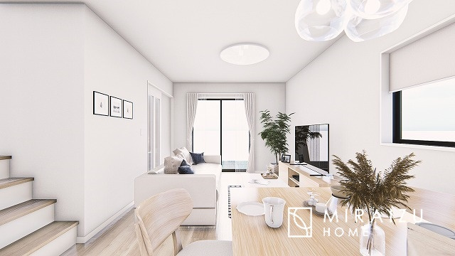 【完成予想図】 | ※CG画像はイメージです　マイホームは夢ではありません、ミライズホーム株式会社が一緒にサポートさせていただきます！ご要望をヒアリングさせてください。