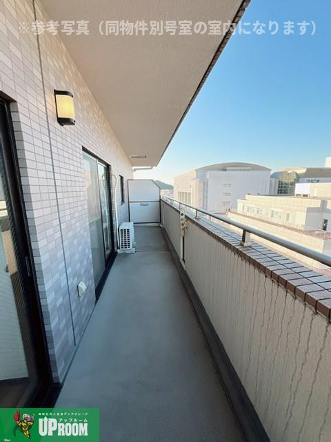 ディージービル小牧中央のバルコニー