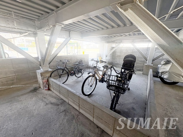 クリフ若木2のその他共用部分|駐輪場です☆