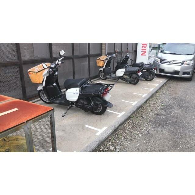 ドームアサヒの駐車場|バイク置場
