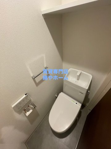 KAWARAYAのトイレ|落ち着いた色調のトイレです