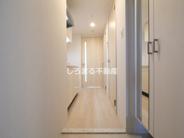 エスリード難波ＡＧＲＥＡの玄関