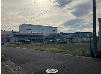 栗東市辻の事業用地の外観