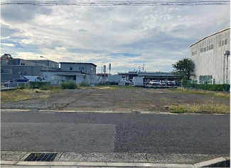 栗東市辻の事業用地の外観