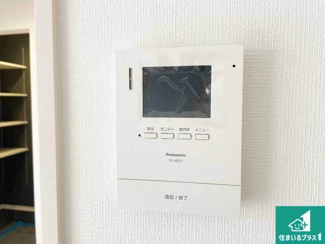 5日(土)6日(日)現地ご見学可能！　神戸市北区緑町　第1期　新築一戸建ての防犯設備|カラーモニターインターホン！声だけでなく来訪者の姿や顔がモニターで確認できるので、小さなお子様がいらっしゃるご家庭でも安心できます！