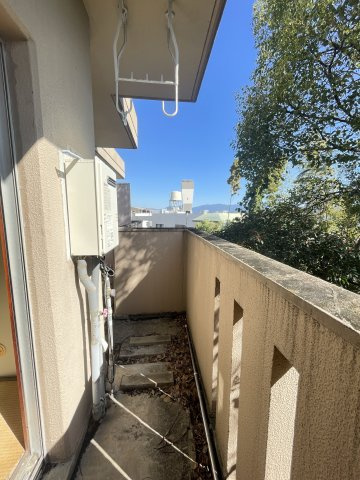 高宮多賀ハイツのバルコニー