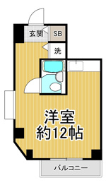 シャトーダムールの間取り