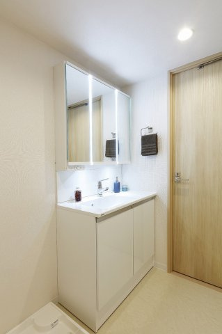 梅島コーポの独立洗面台|洗面台/施工例