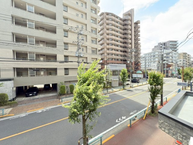 梅島コーポの展望|バルコニーからの眺望