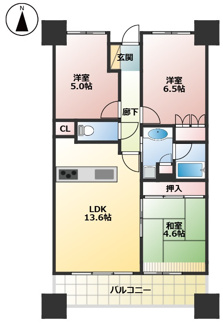 【間取り】 | サーパス宮崎駅前
